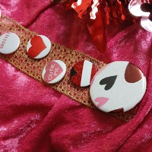 Heart and Love Themed Button Set